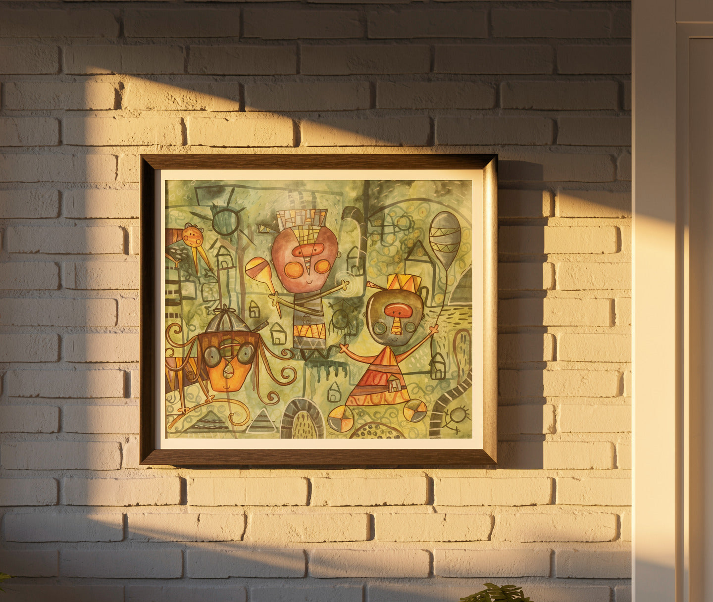 Obras de Arte Original - Maraquero en el Parque