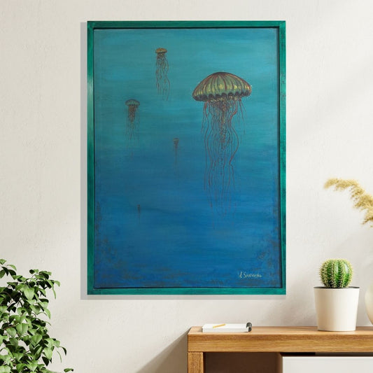 JELLYFISH IN EMERALD