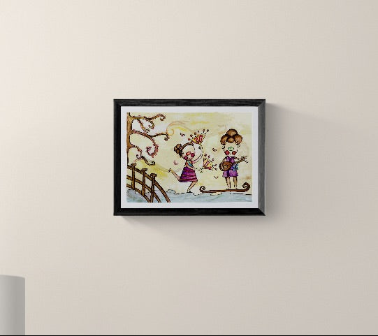 Obras de arte Original - Las Pequeñas Gueishas