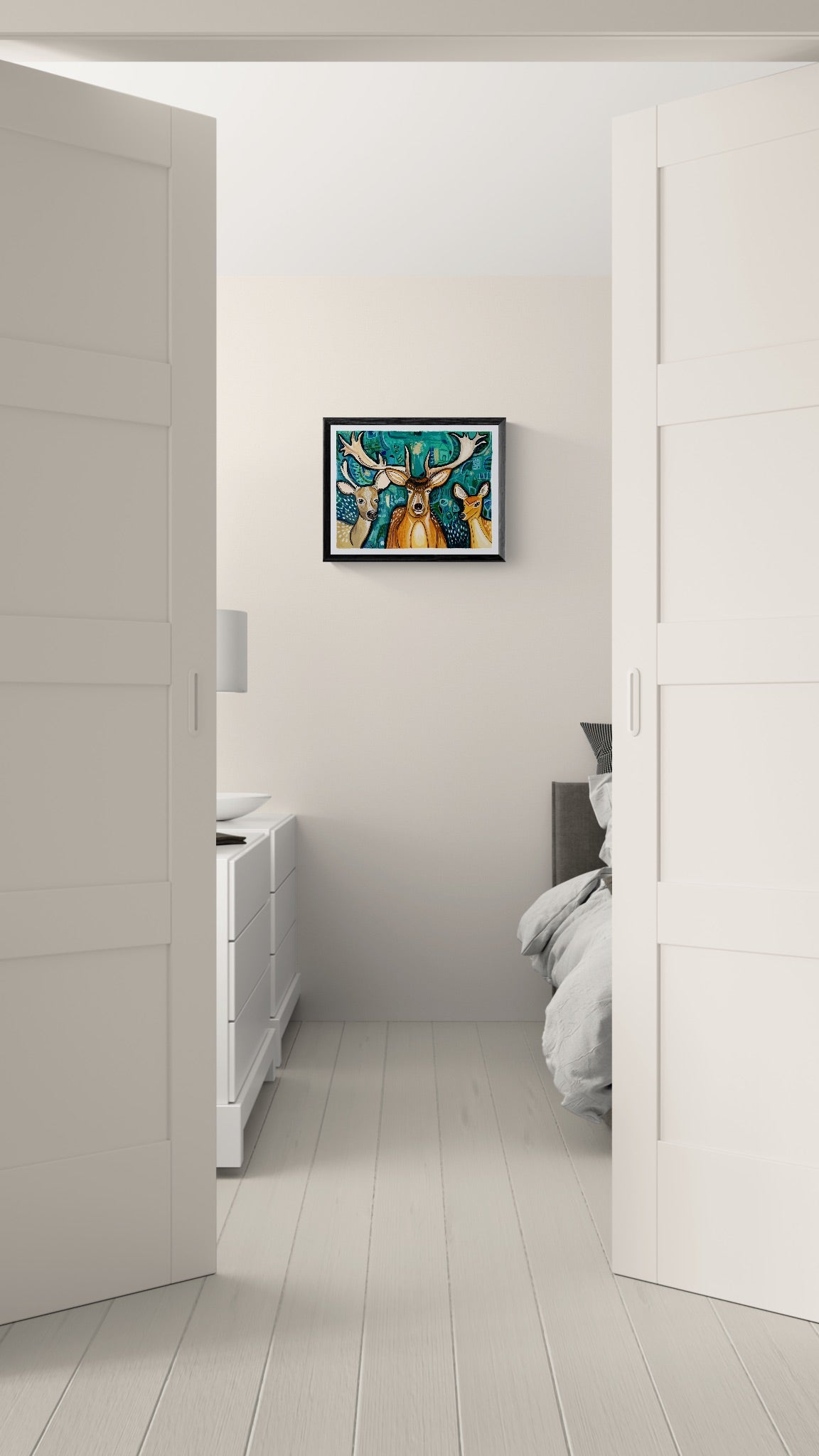 Obras de Arte Original - Queridos Venados
