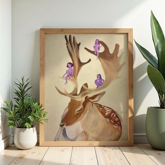Cuadro decorativo - Venado