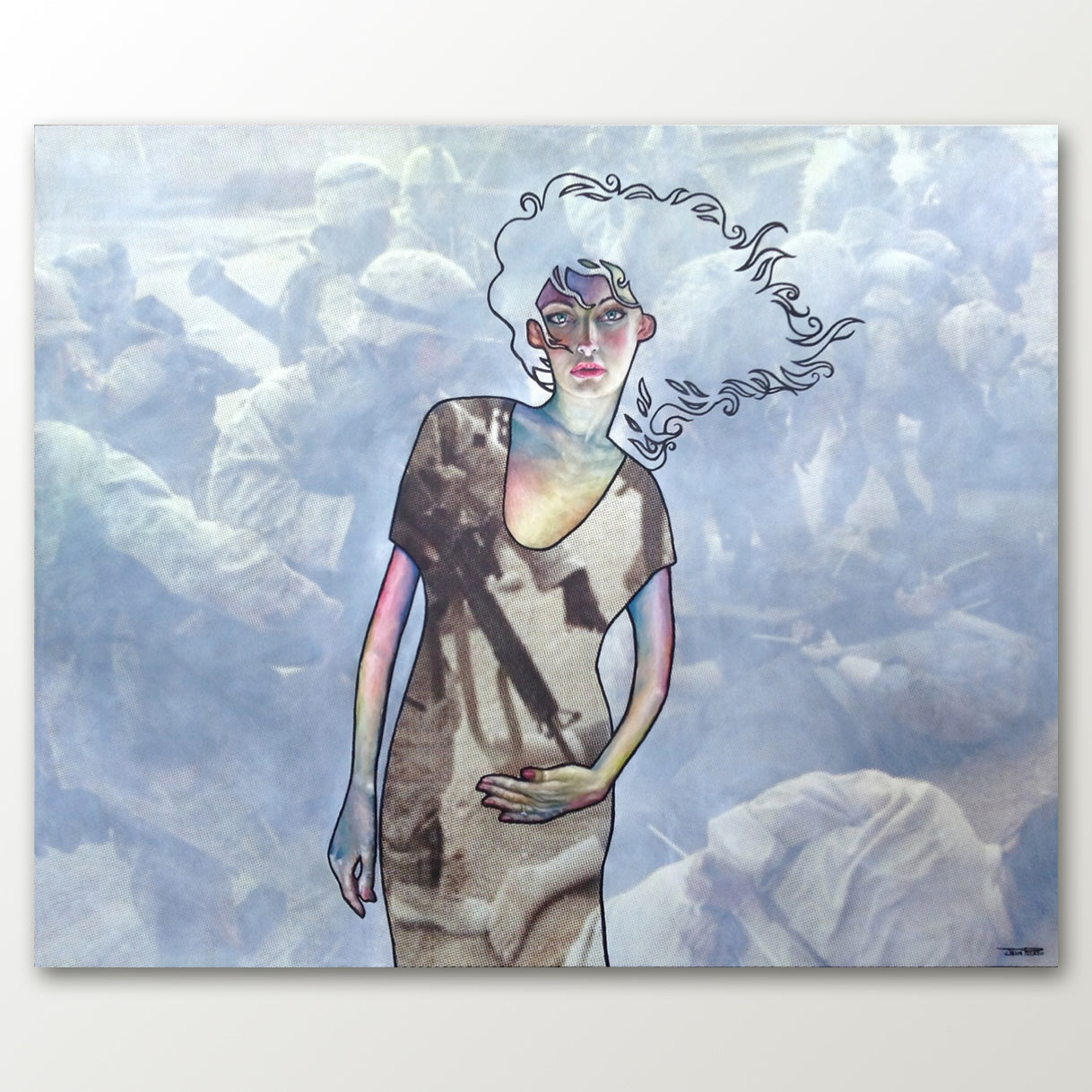 Obra de arte original – Hombre-Dios
