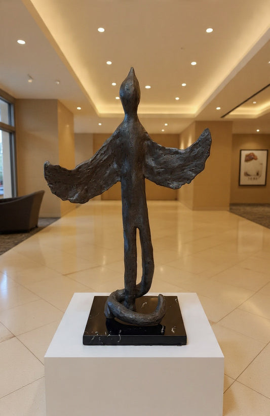 Escultura original - Hombre Pájaro
