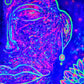 Cuadro Neon Decorativo - Buda Cosmico