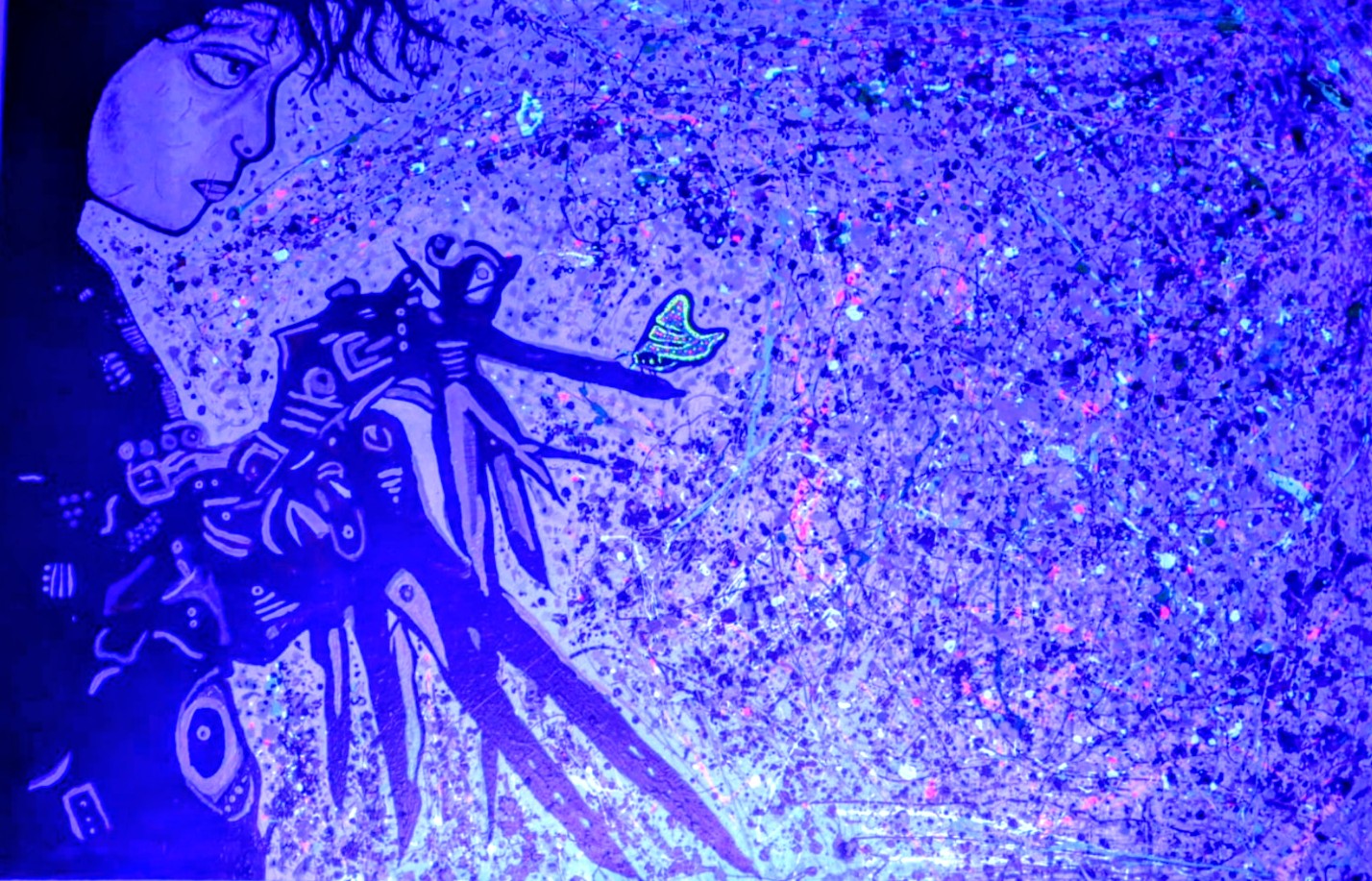 Cuadro Neon Decorativo - Edward  Scissorhands