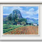 Paisaje tropical| cuadro decorativo