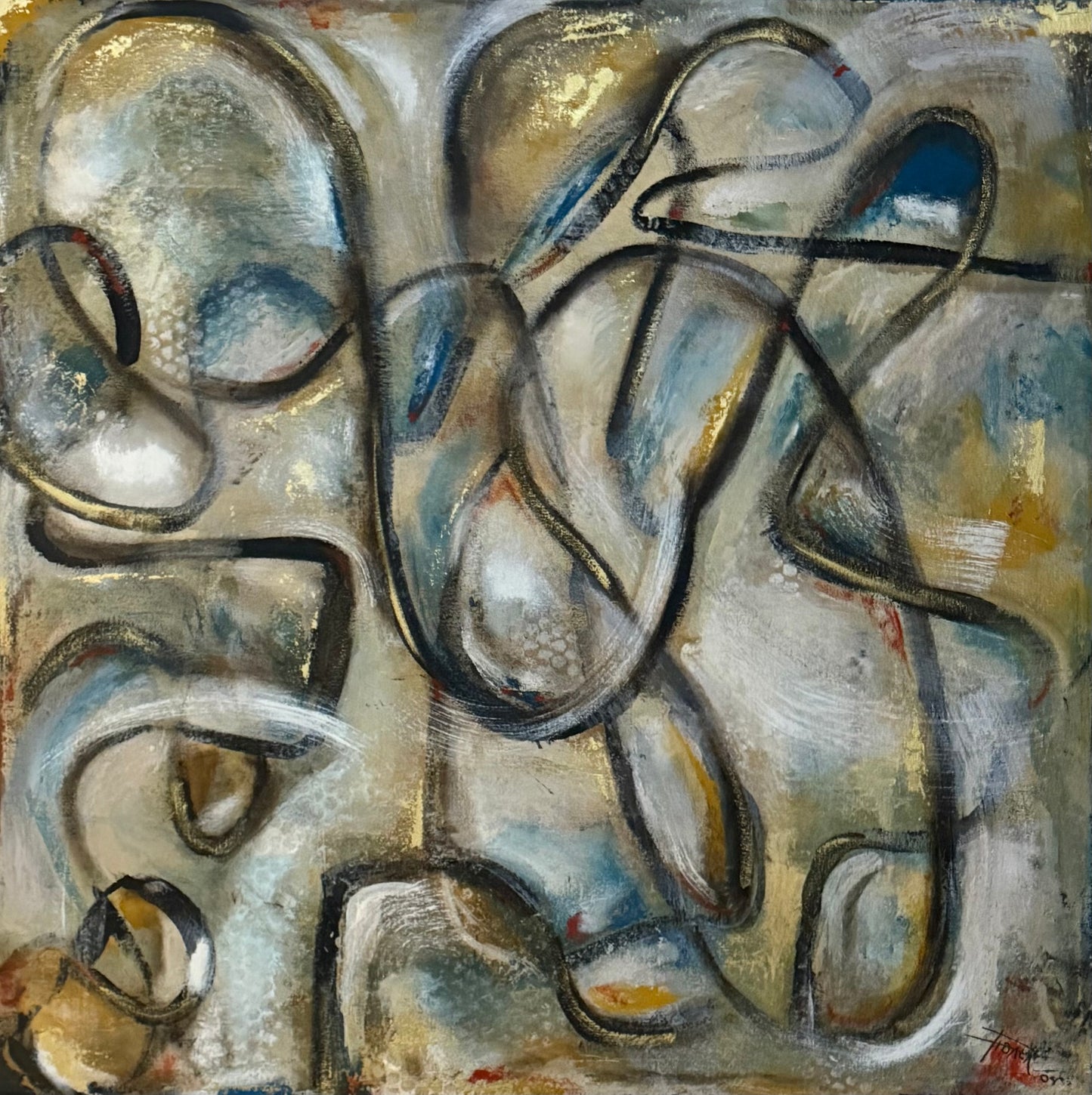 ARTE ABSTRACTO-ENTRE LAZOS