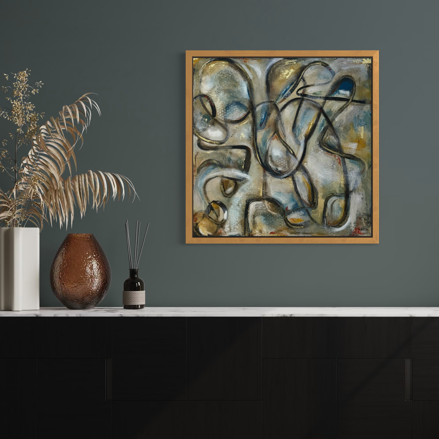 ARTE ABSTRACTO-ENTRE LAZOS