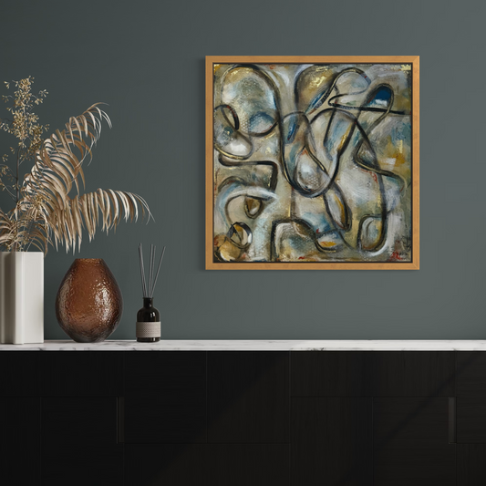 ARTE ABSTRACTO-ENTRE LAZOS