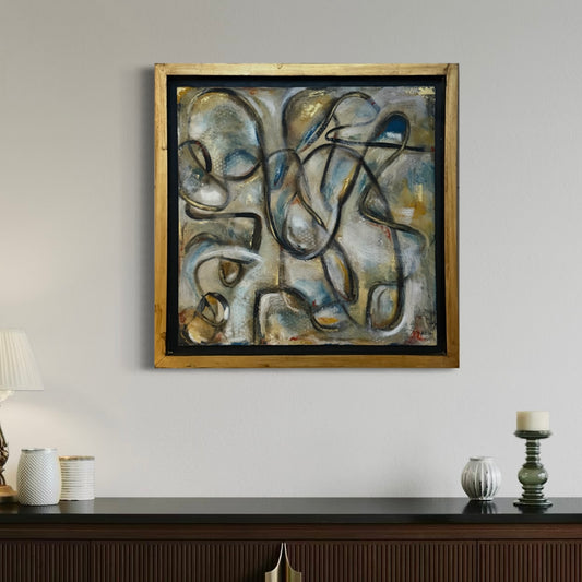 ARTE ABSTRACTO-ENTRE LAZOS