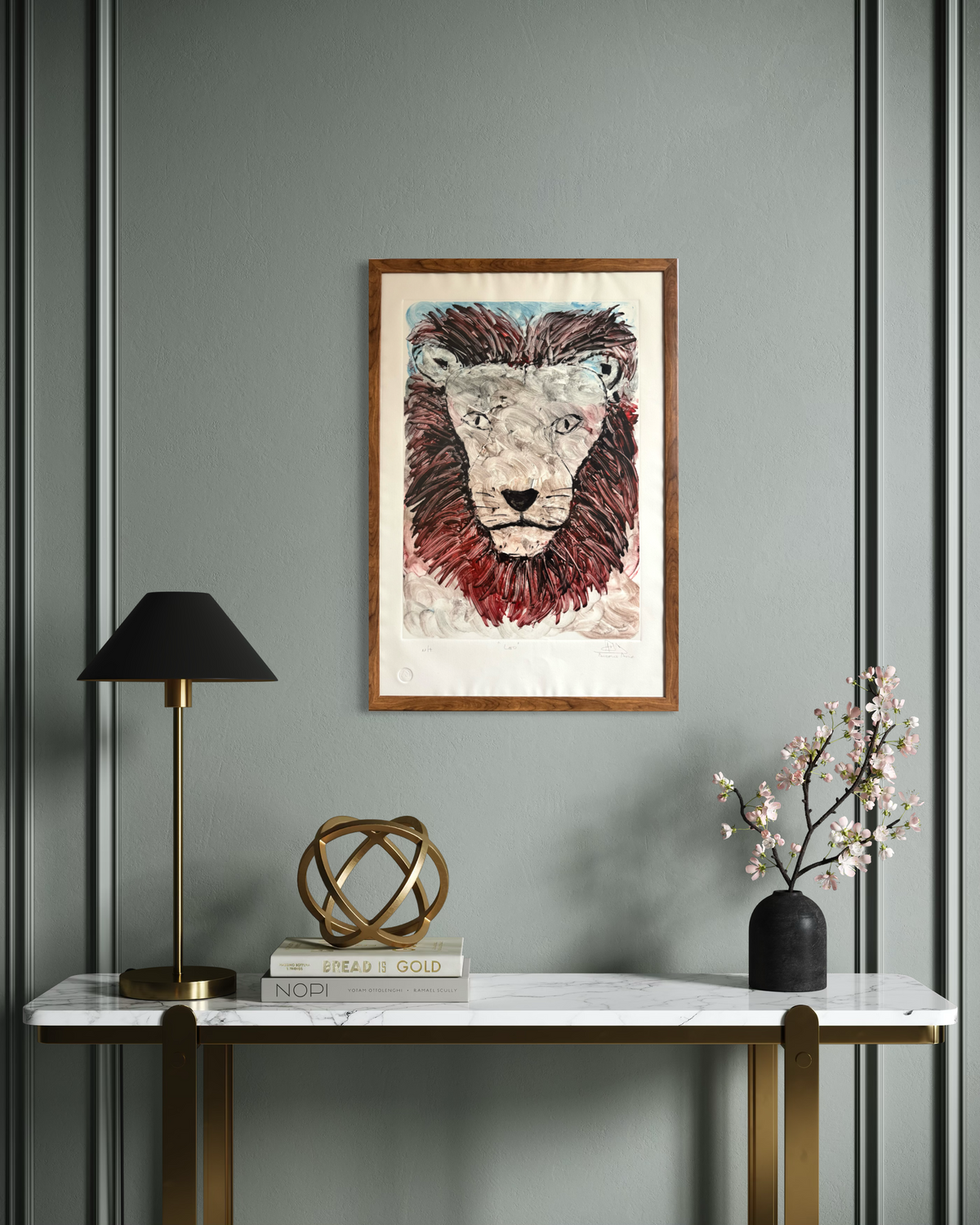 “Leo” original monotipo