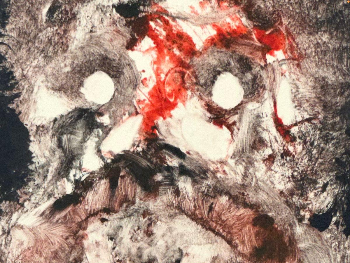 “Mente en blanco” original abstracto