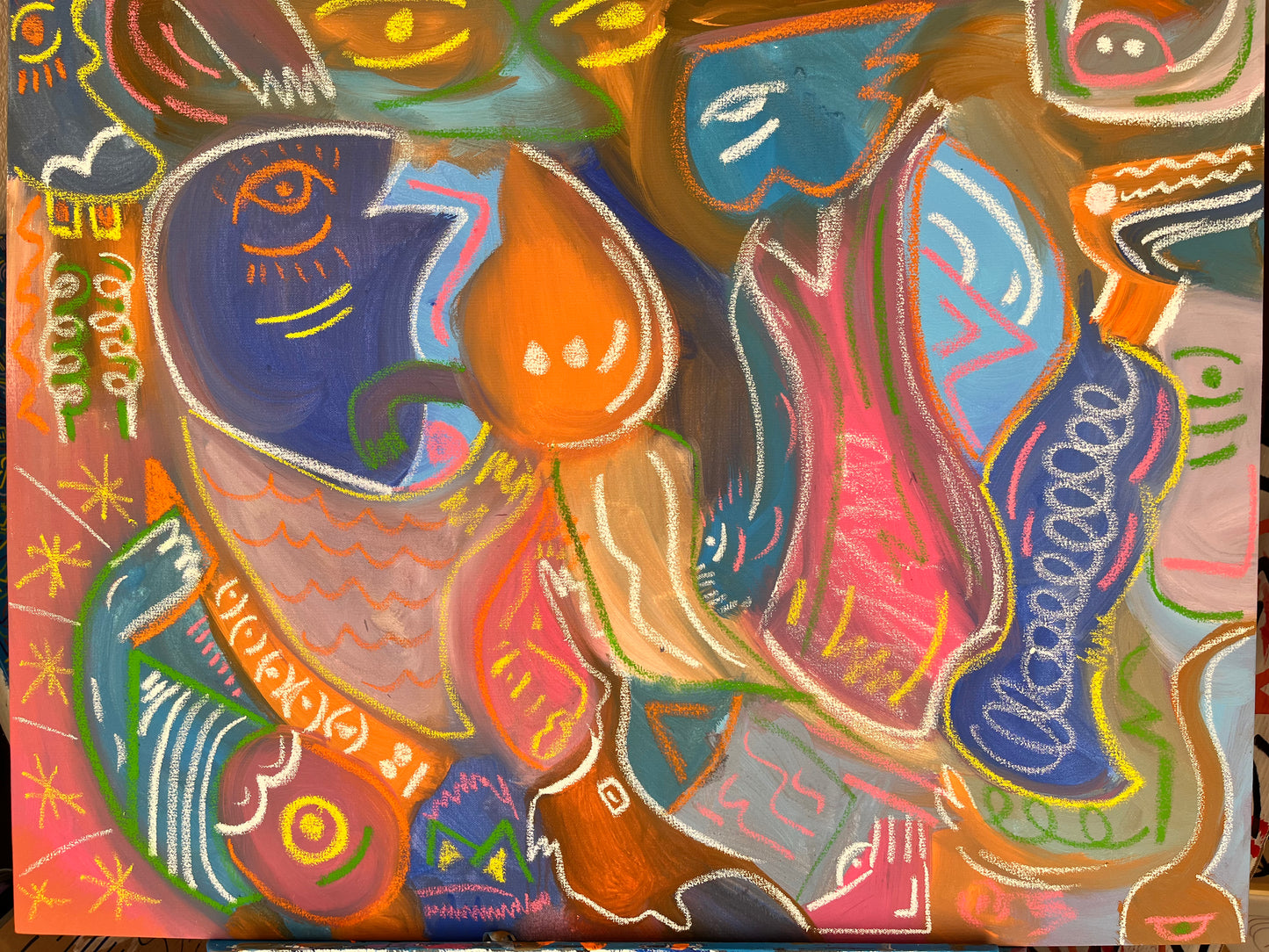 Arte contemporáneo - Extraños amaneSERES