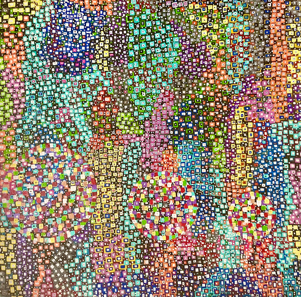 Cuadro Abstracto Contemporáneo- Quantum 38