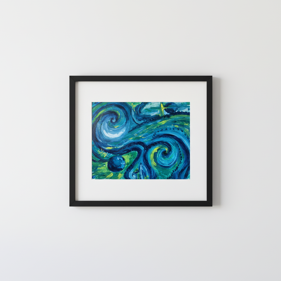 Cuadro artístico- Autoconocimiento Abstracto