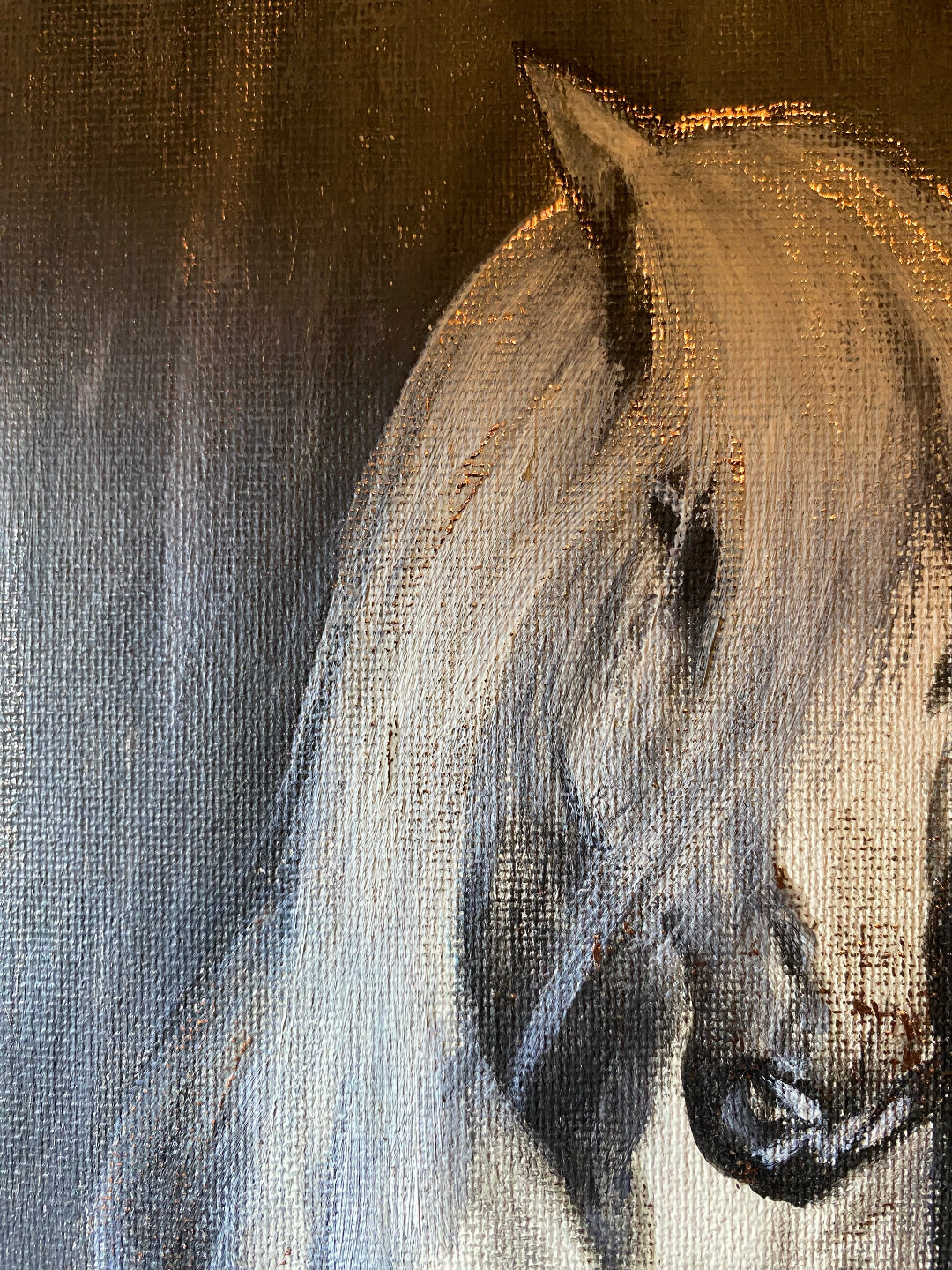 Caballo monocromático