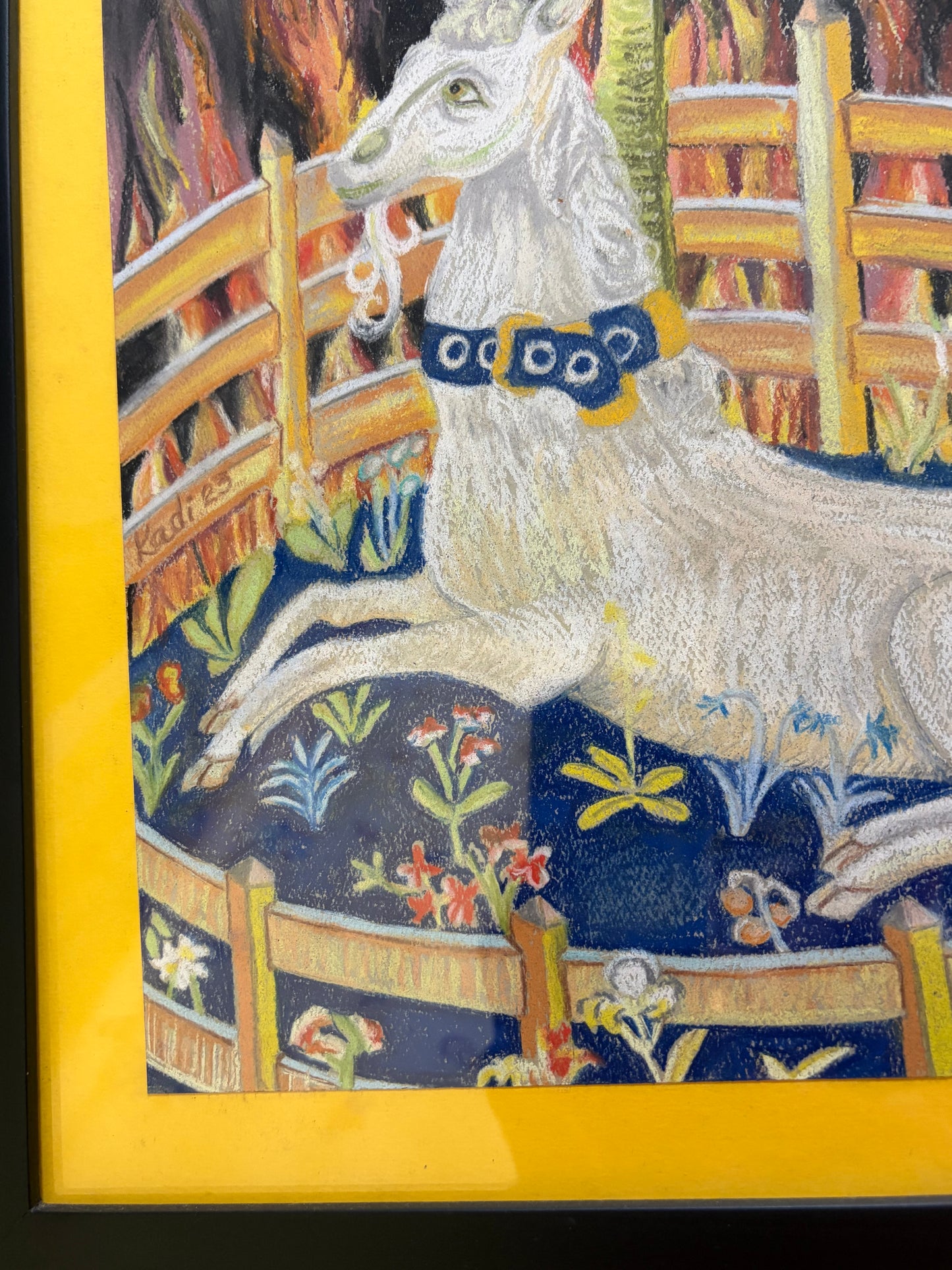 Pintura-El unicornio de hoy