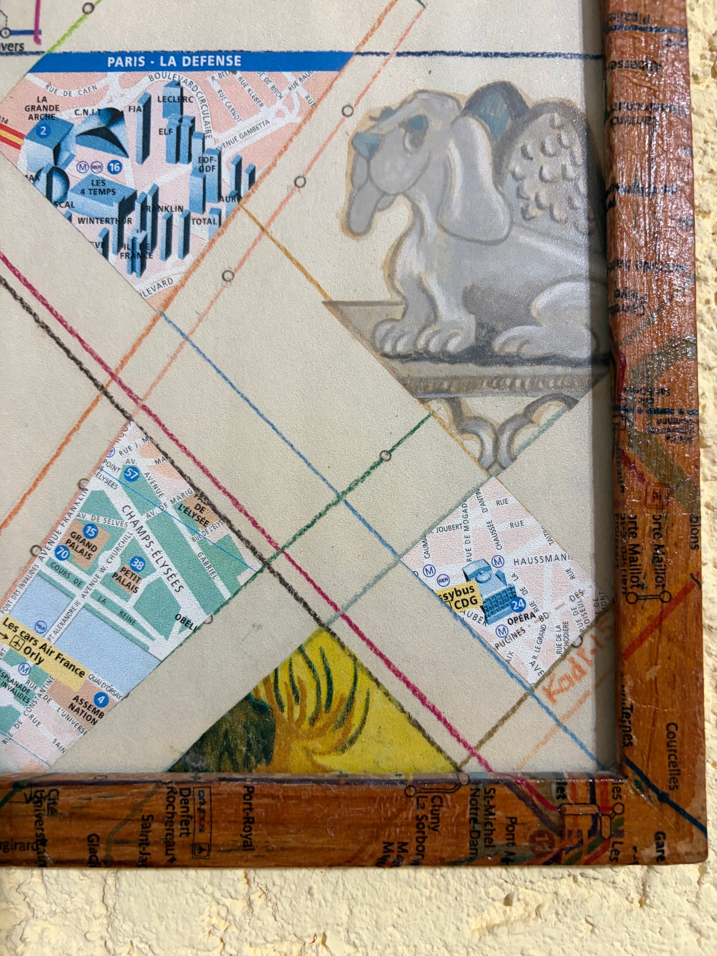 Obra original- Nacho y Francois en París