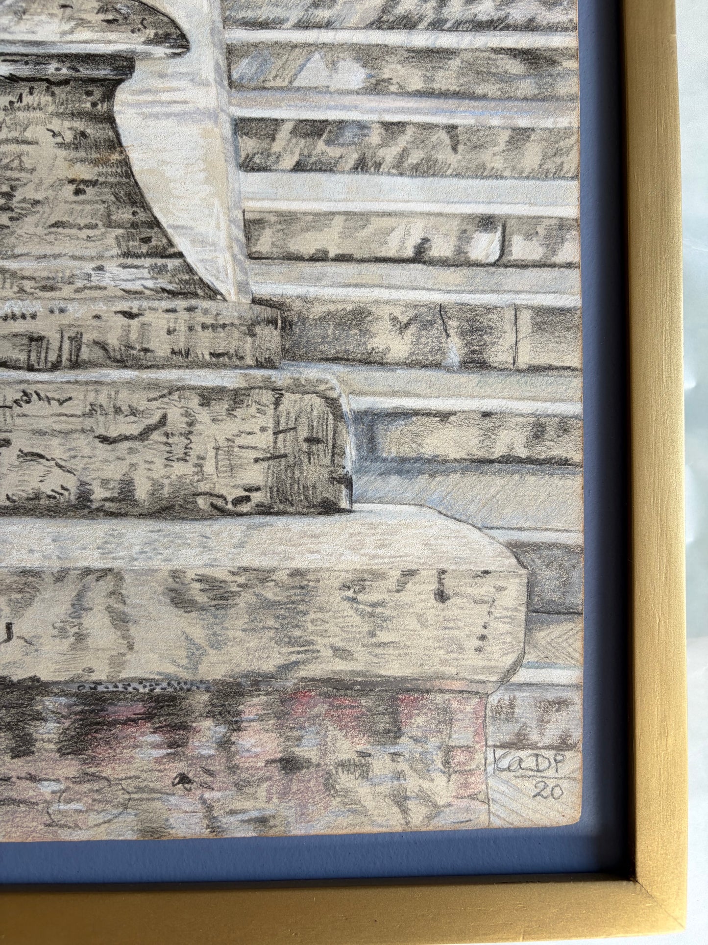 Dibujo. Castillo San Ángel