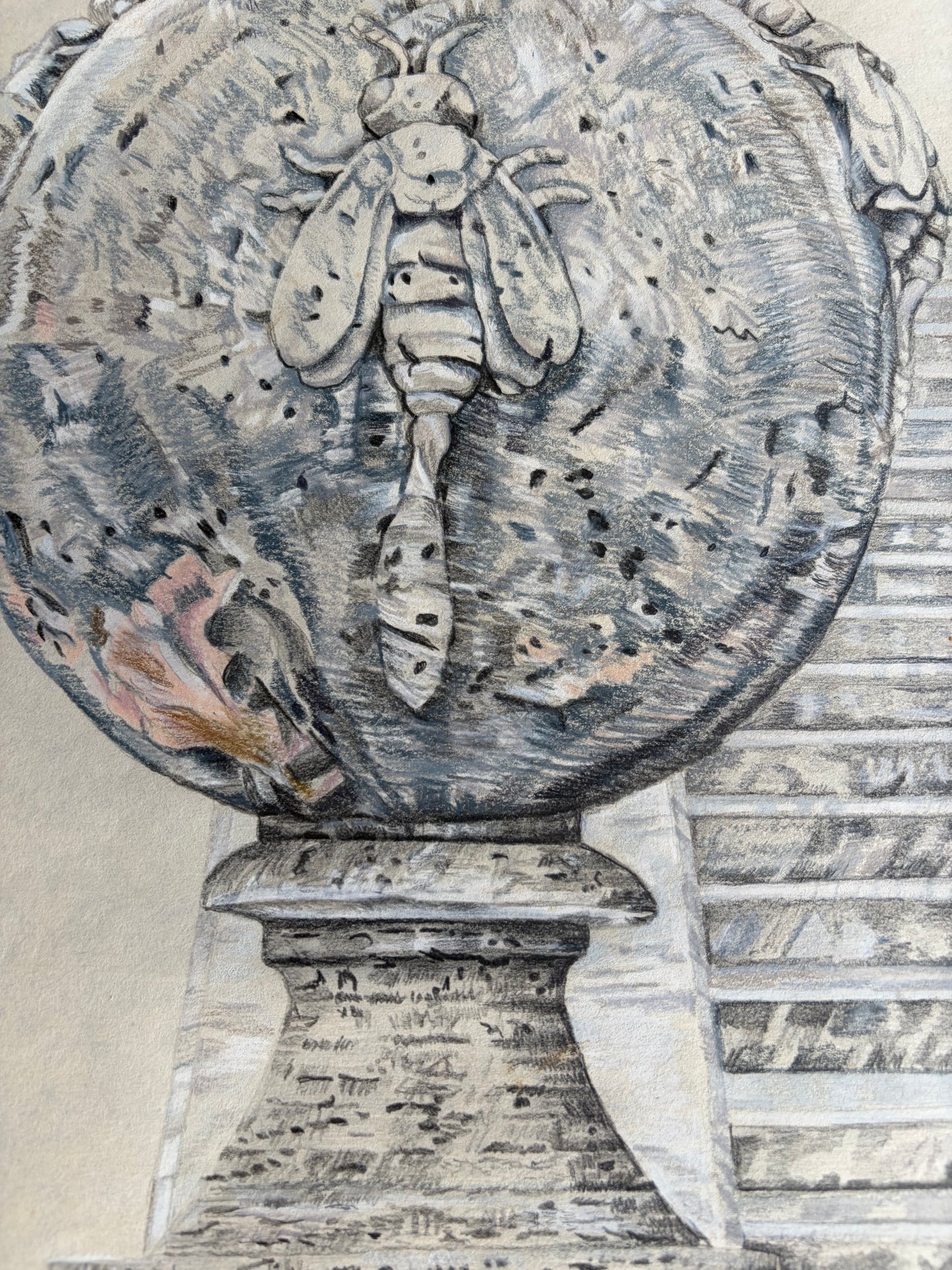 Dibujo. Castillo San Ángel