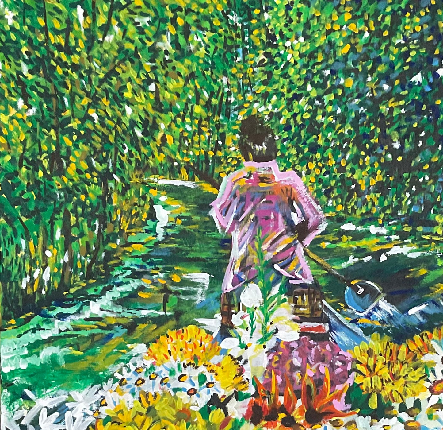 CUADRO ARTÍSTICO - FLORECER