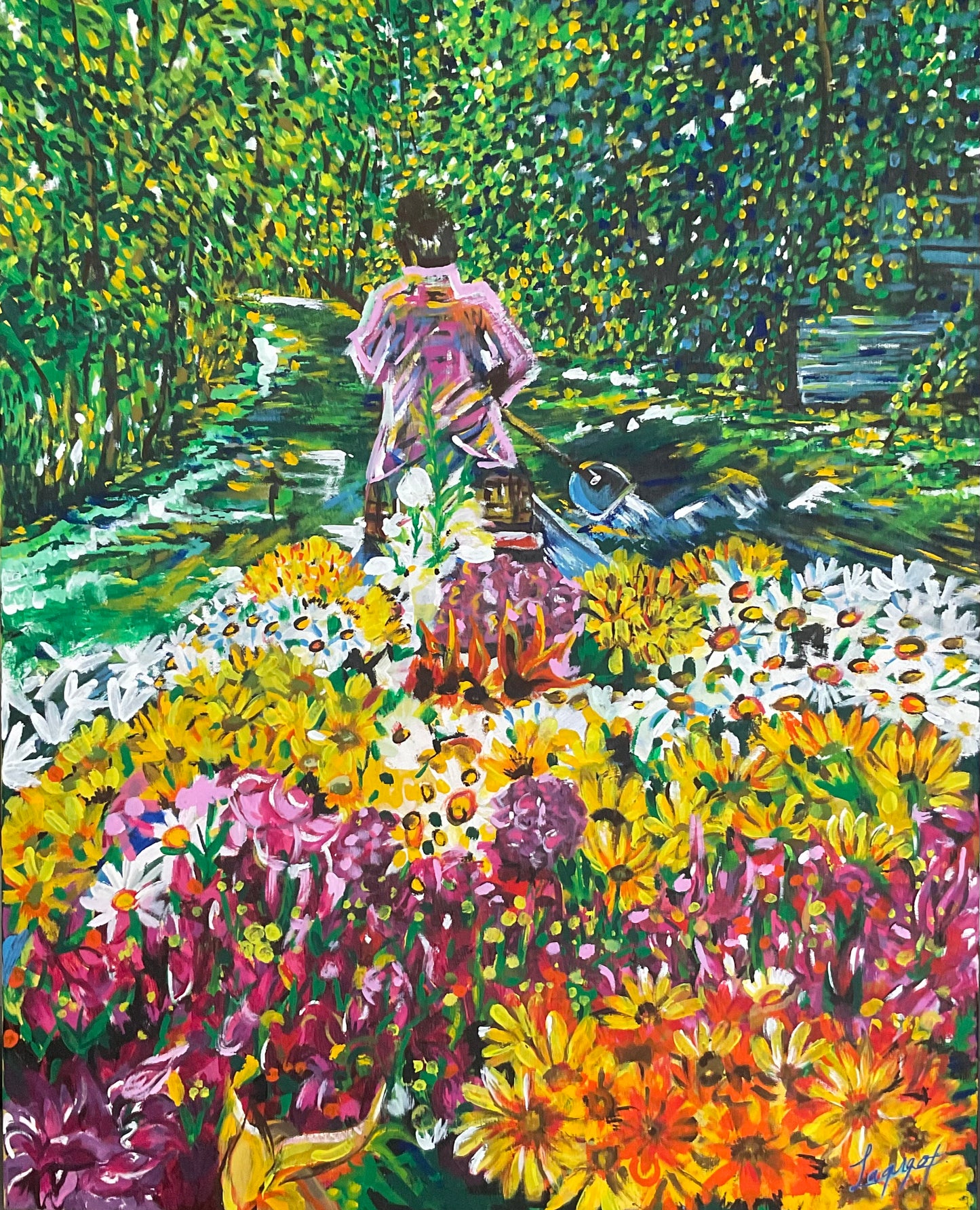 CUADRO ARTÍSTICO - FLORECER