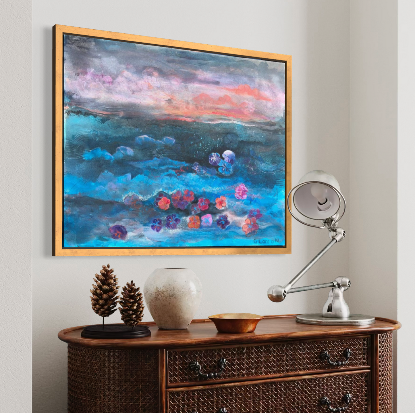 Obra de Arte Original - Amanecer en Oaxaca