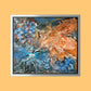 Obra de Arte Original - Como El Mar Azul