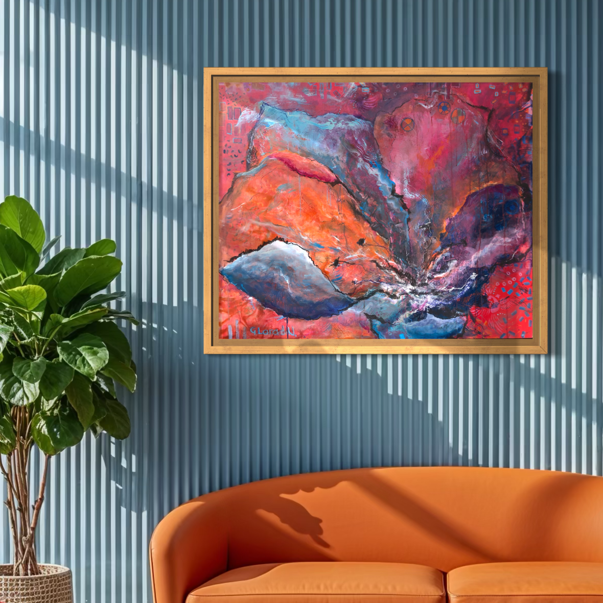 Obra de Arte Original - Bugambilia