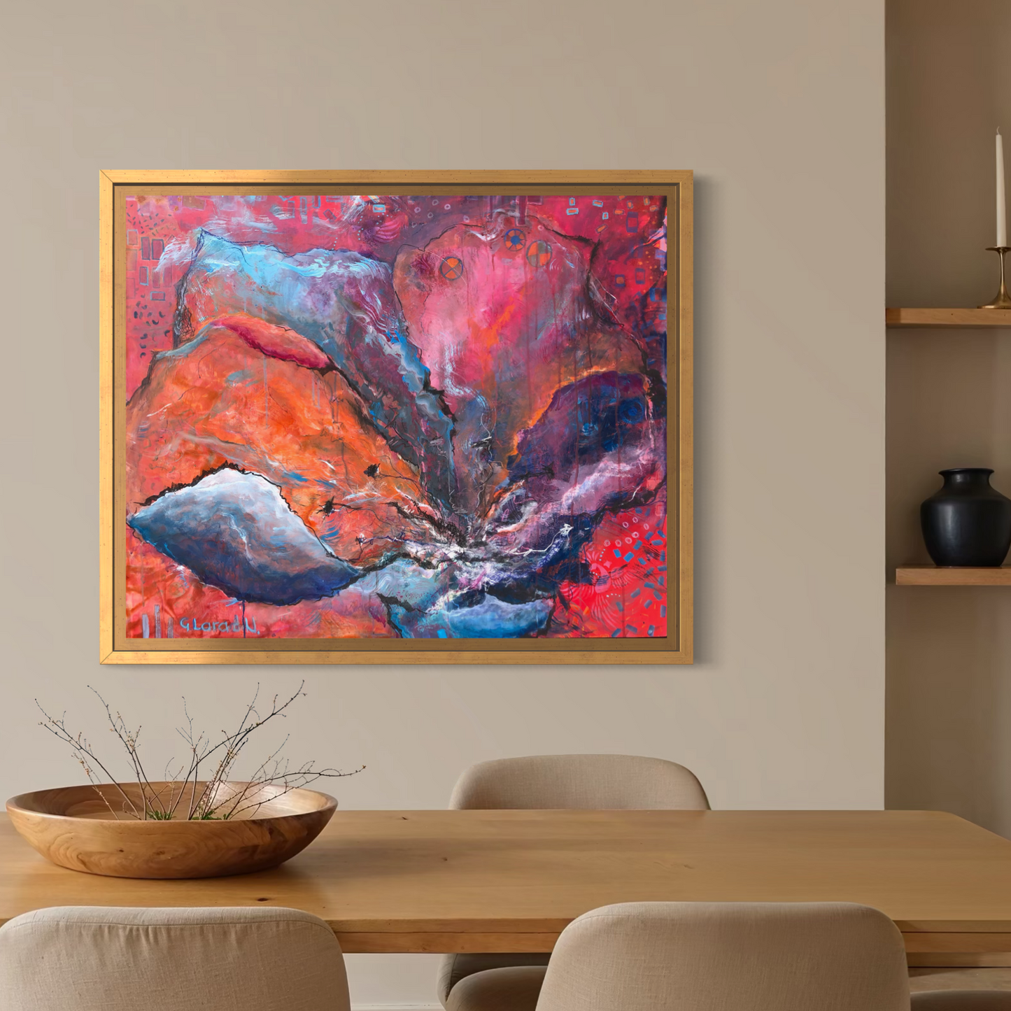 Obra de Arte Original - Bugambilia