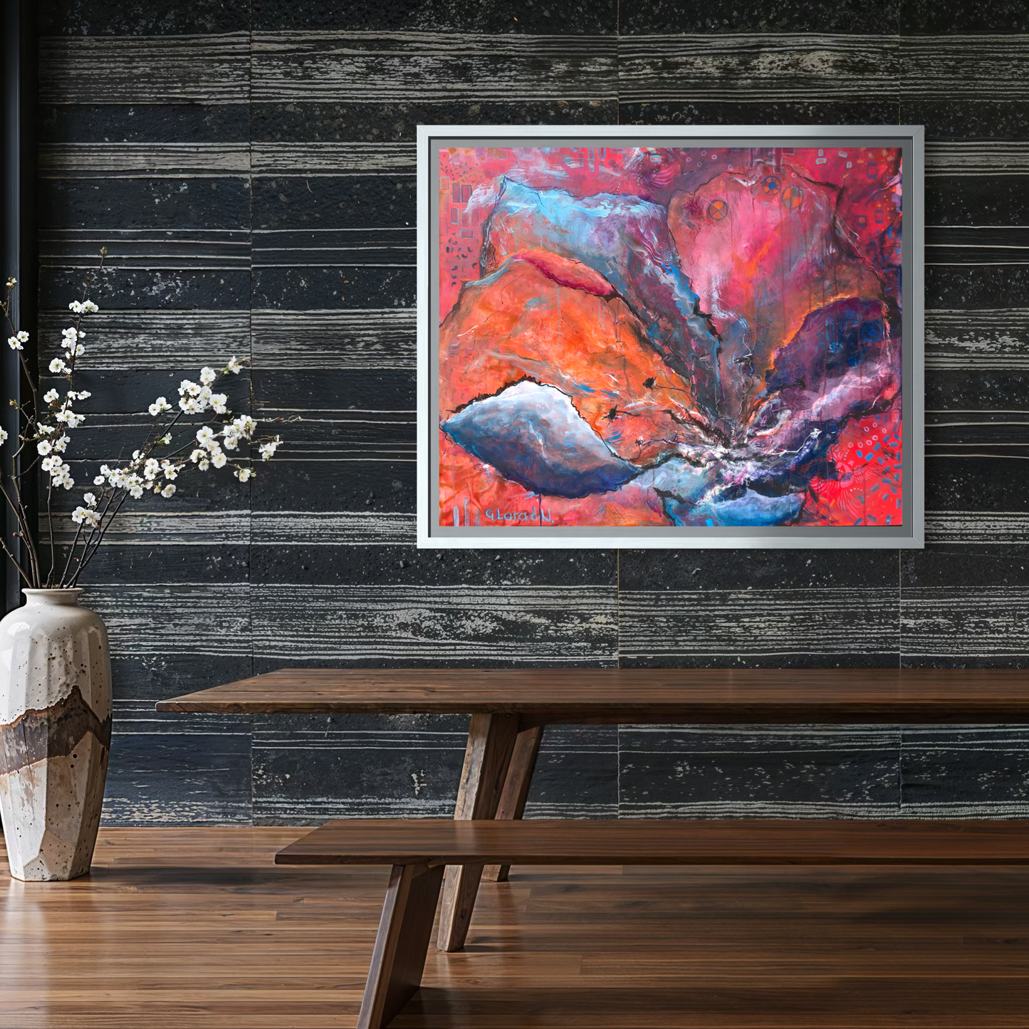 Obra de Arte Original - Bugambilia