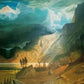 "Tormenta en las Montañas Rocosas"