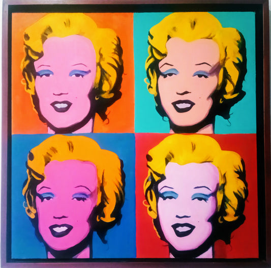"Estudio de la obra de Marilyn"