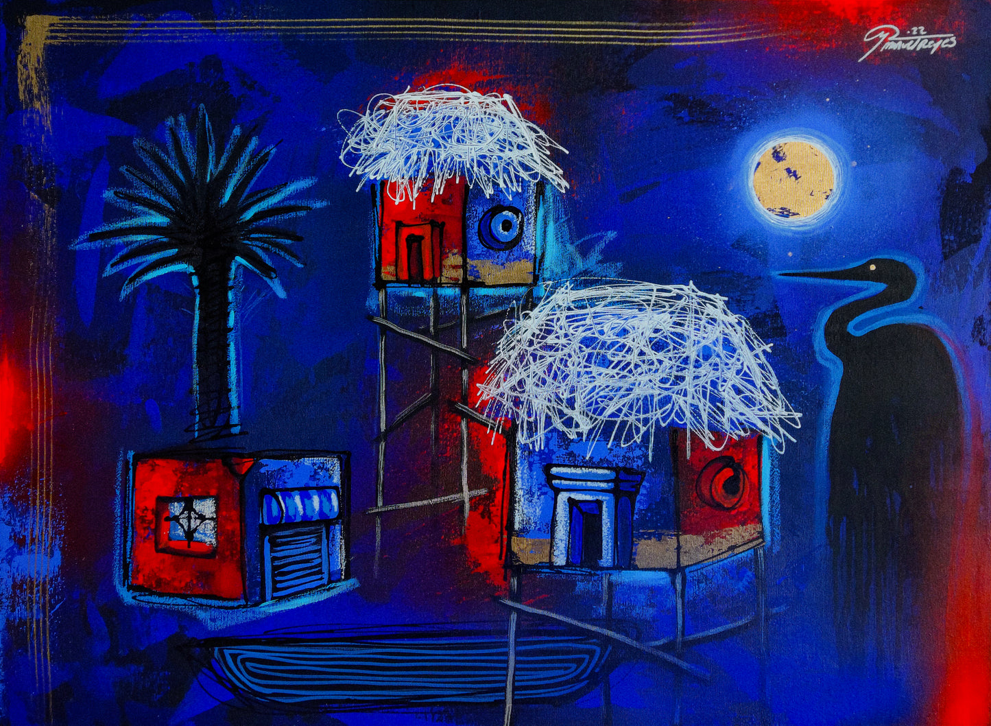 Pintura contemporánea - Noctambulo