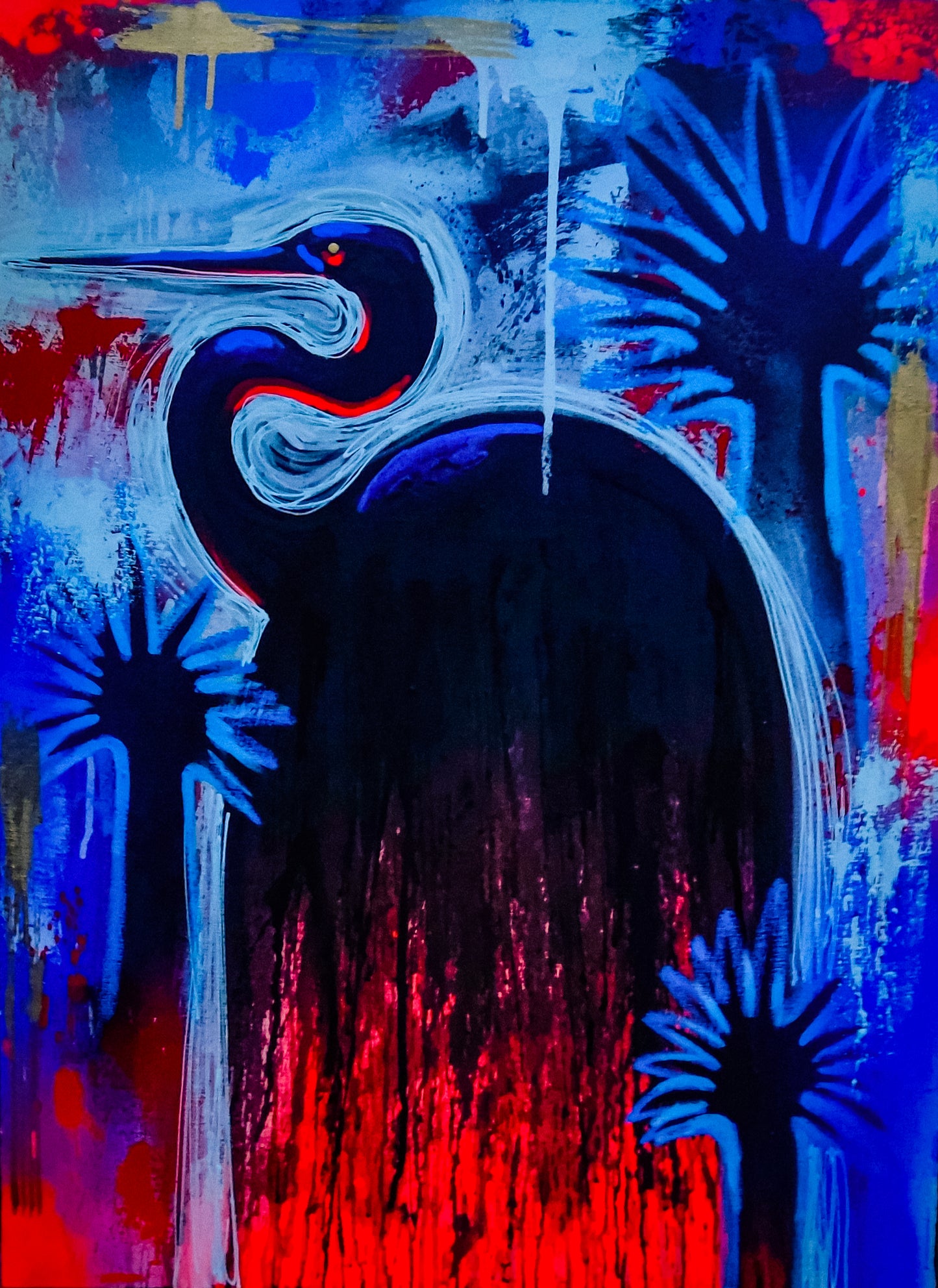 Pintura contemporánea - Desesperacion al anochecer