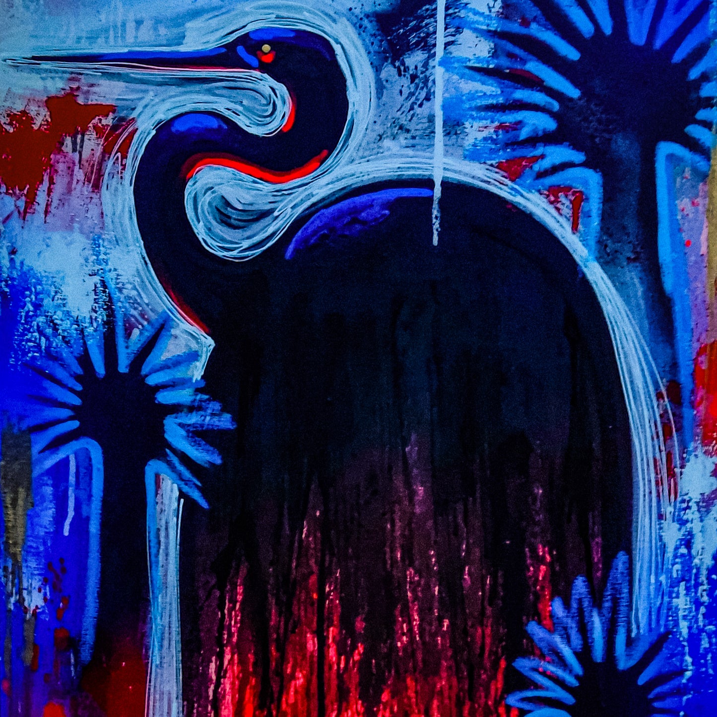 Pintura contemporánea - Desesperacion al anochecer