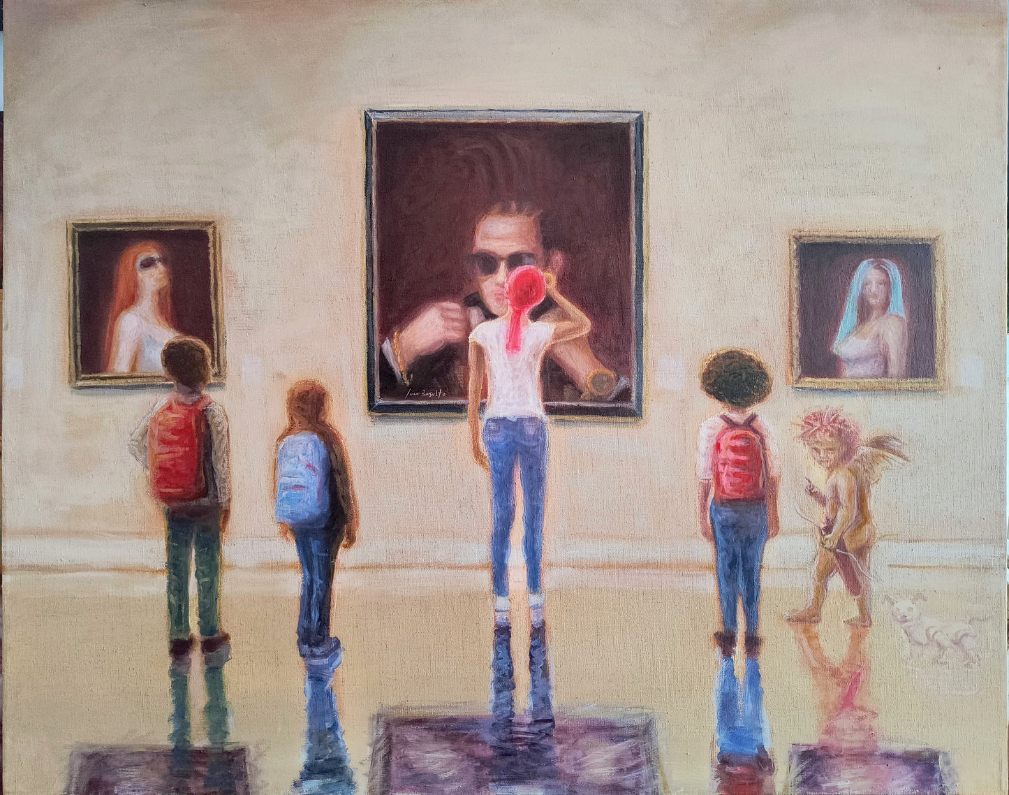 Amor en el museo (cupido)