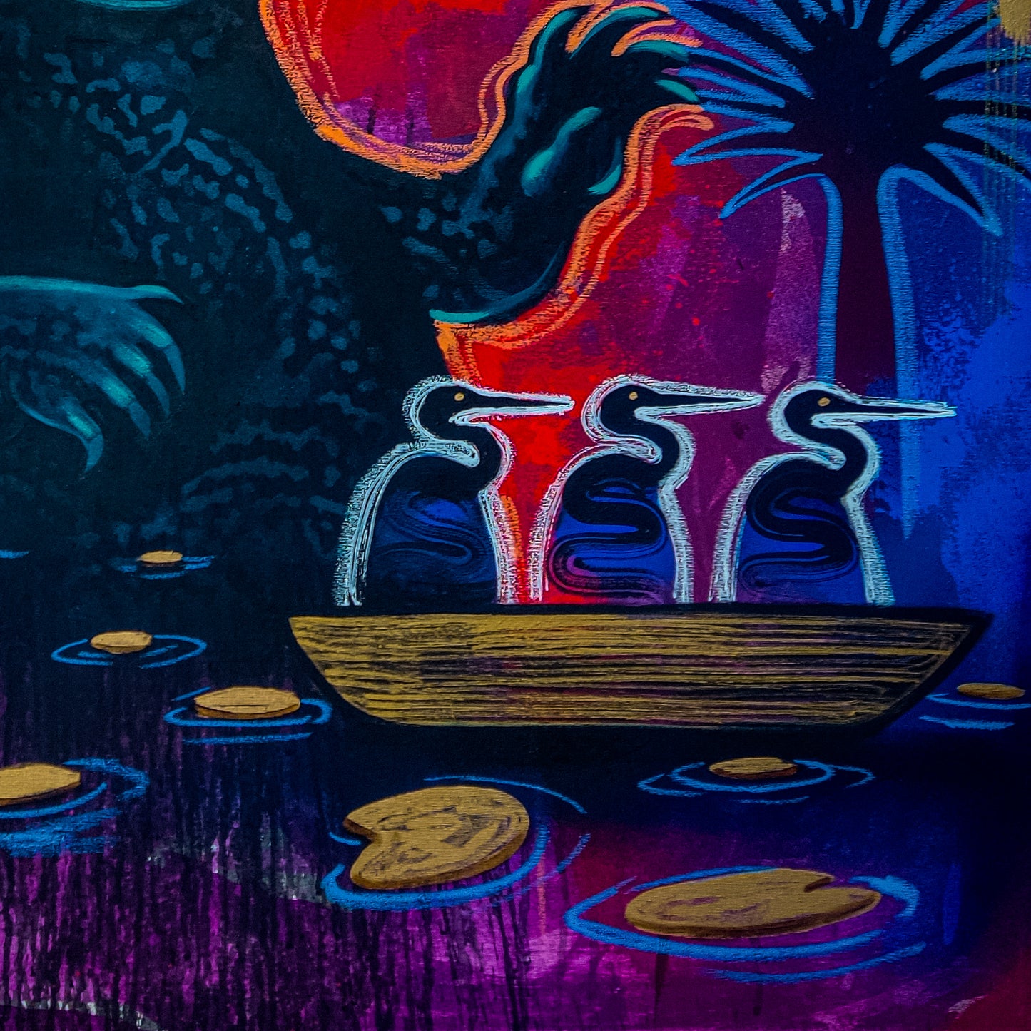 Pintura contemporánea - El brujo