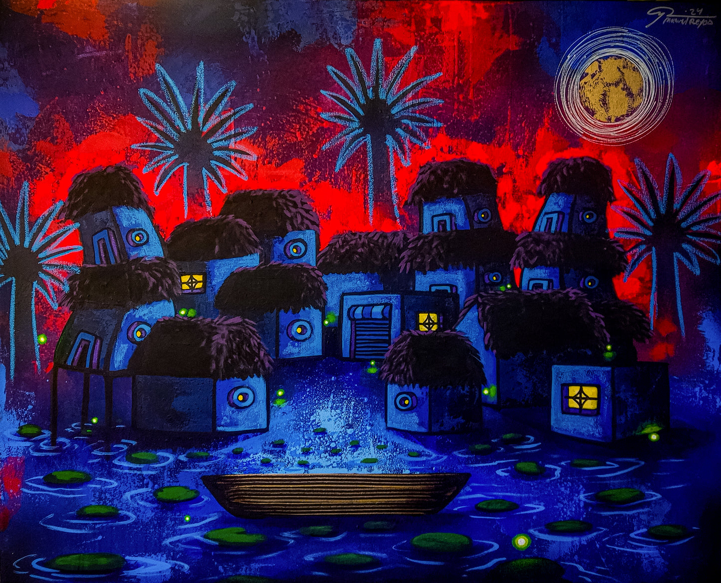 Pintura contemporánea - Aldea