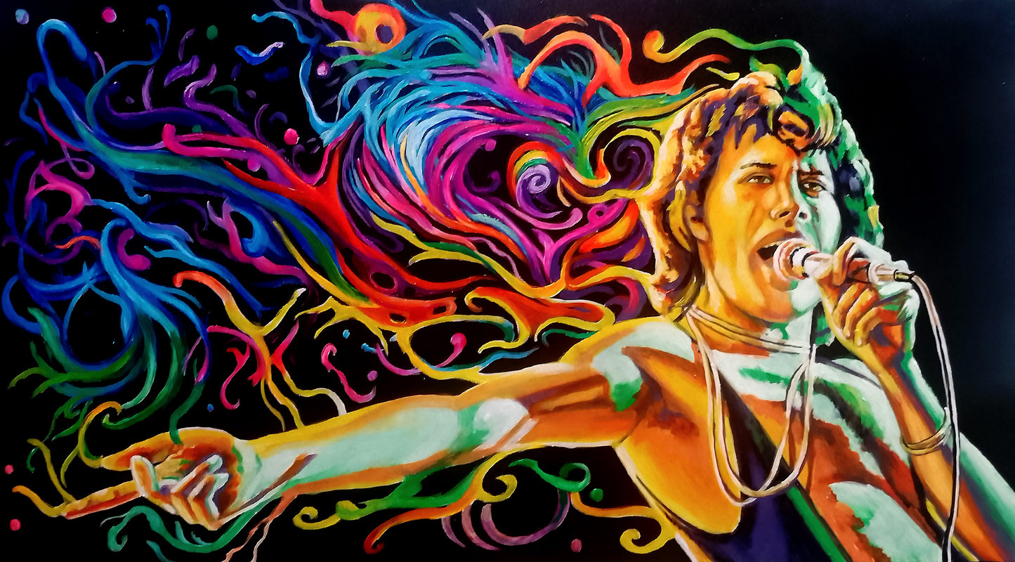 Freddie Mercury en los 70s