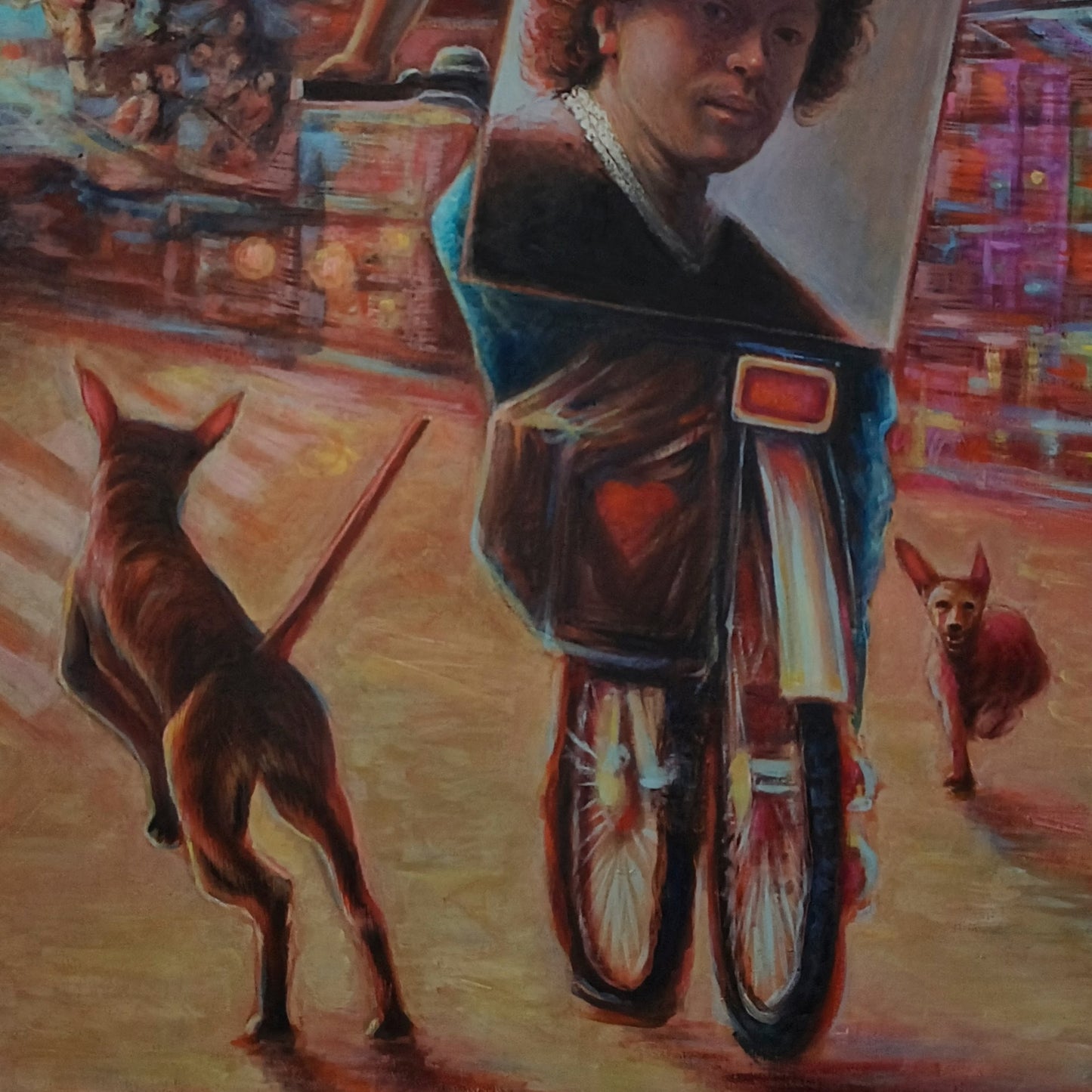 Hurto de un Rembrandt mozalbete (neumaticos pinchados)