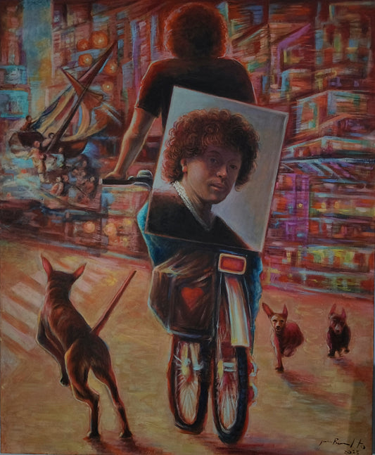 Hurto de un Rembrandt mozalbete (neumaticos pinchados)