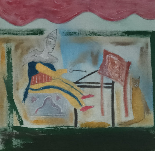 Payaso pintor