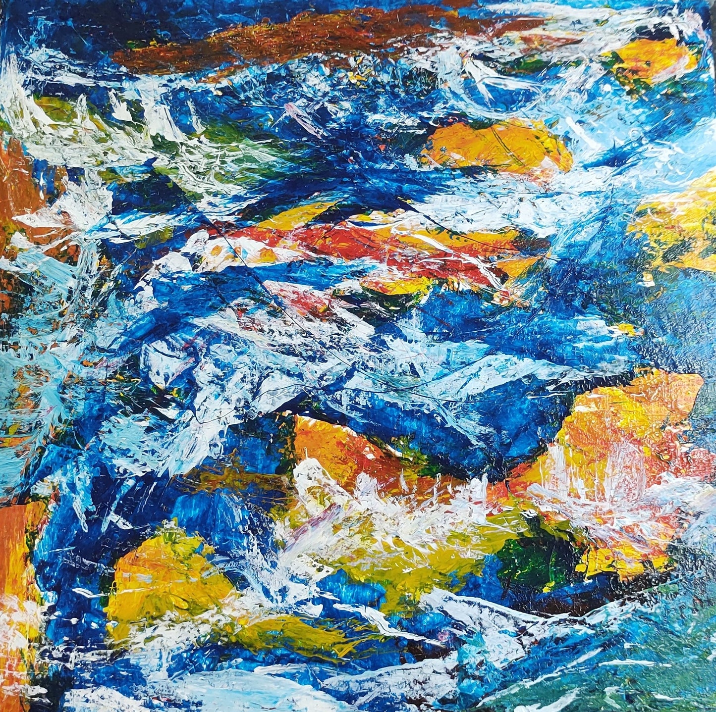 Obra De Arte Original -Atmósfera Desbordada