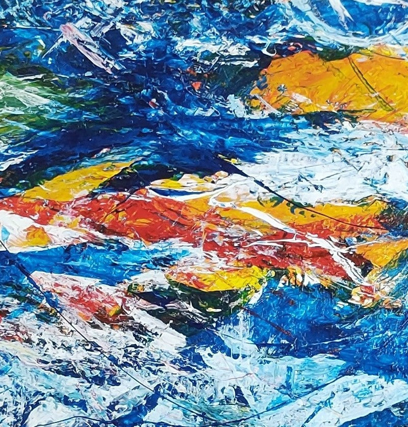 Obra De Arte Original -Atmósfera Desbordada