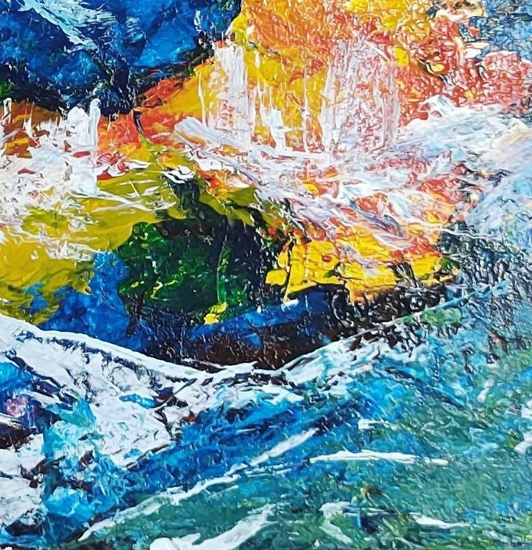 Obra De Arte Original -Atmósfera Desbordada