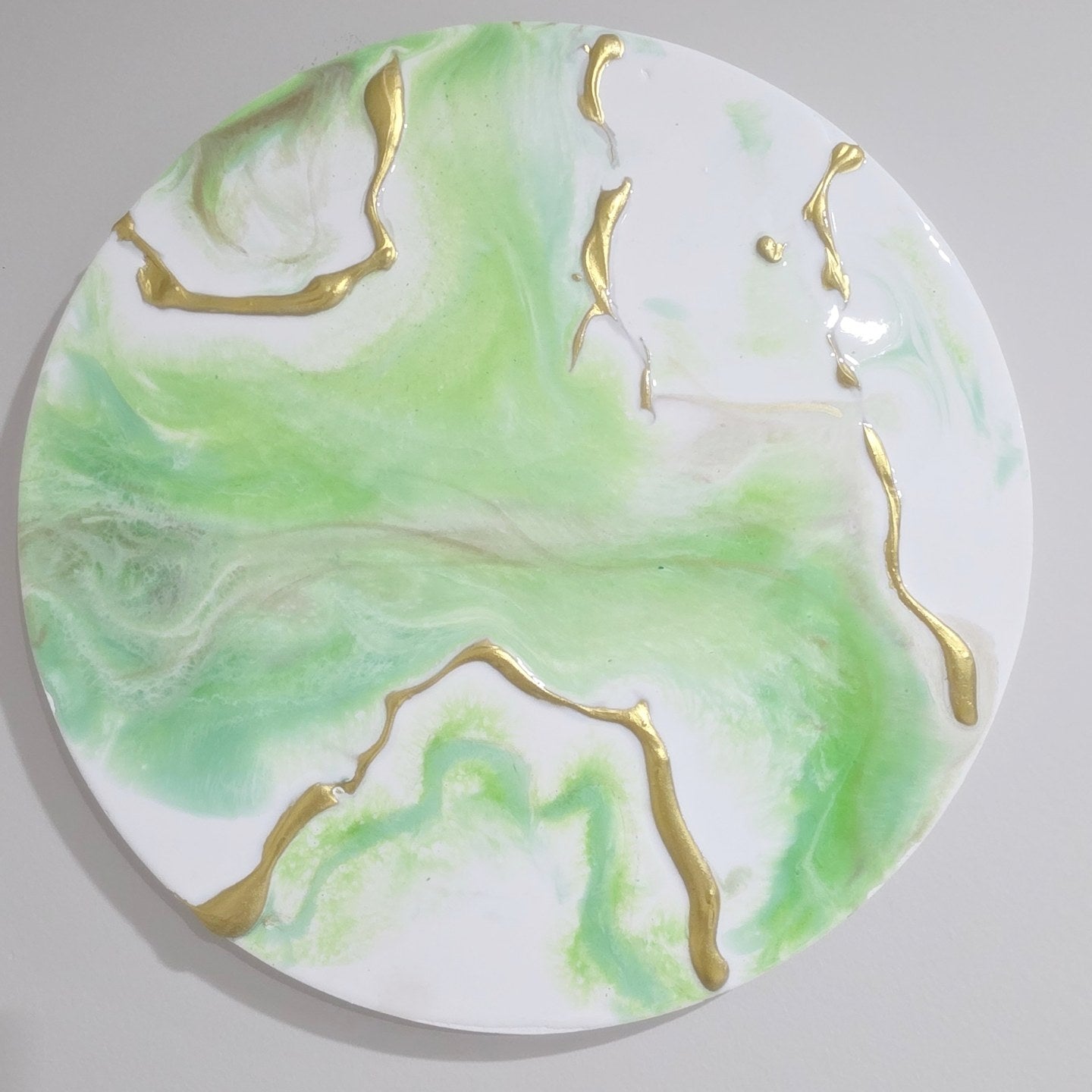 Pintura abstracta - Kintsugi