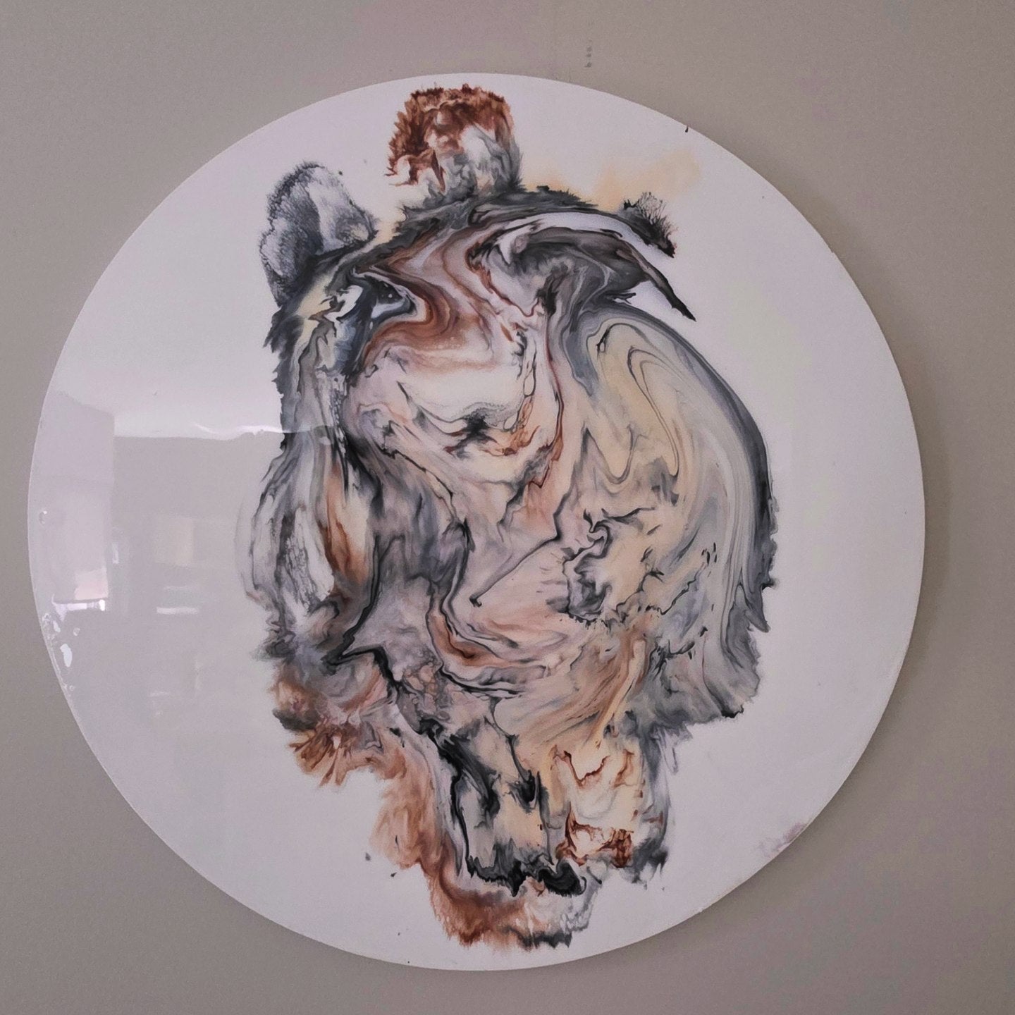 Pintura abstracta- "Mitate"