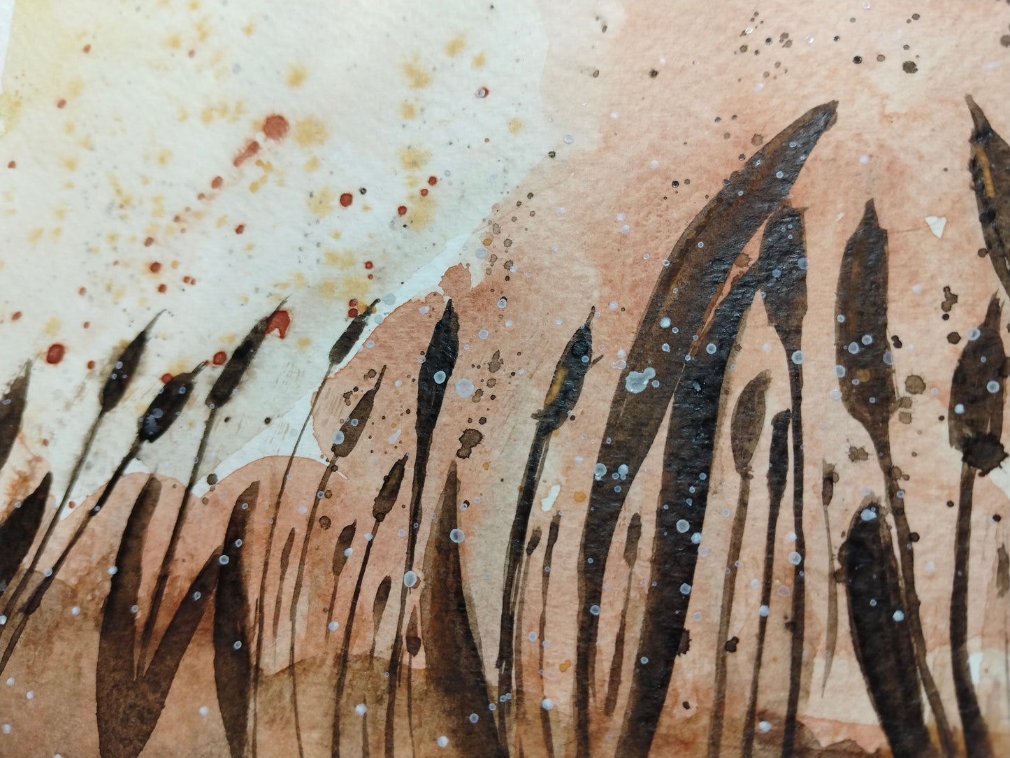 Curita sepia- Espigas