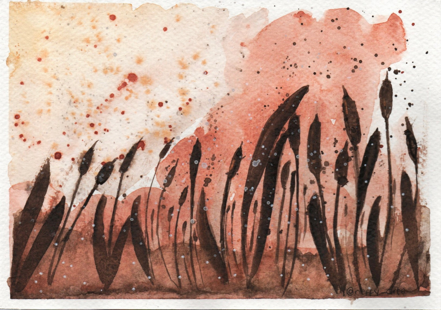 Curita sepia- Espigas